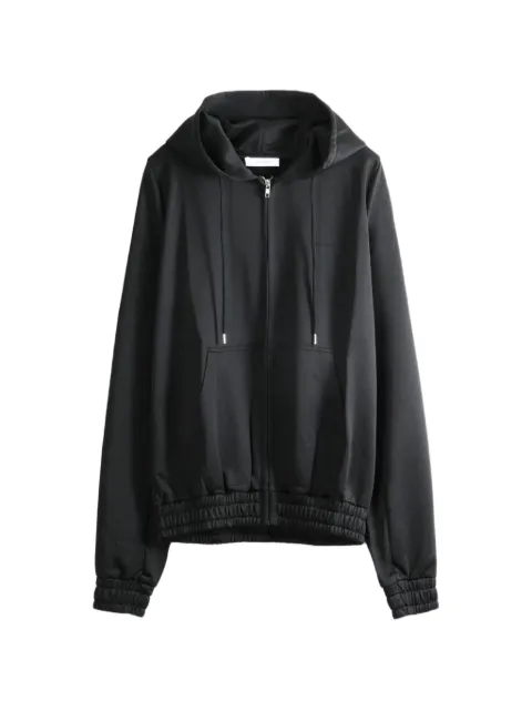 Julie Kegels hoodie con cordones y cierre
