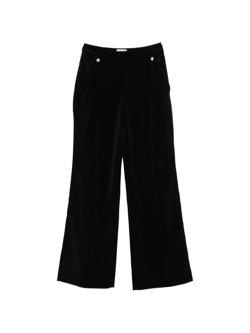 Temperley London pantalon Crystal Clove en velours - Noir Temperley London pantalon Crystal Clove en velours - Noir