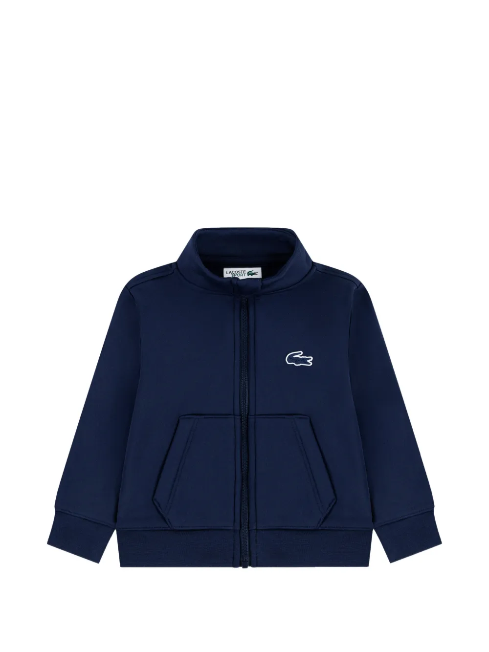 Lacoste Kids logo-patch tracksuits Blauw