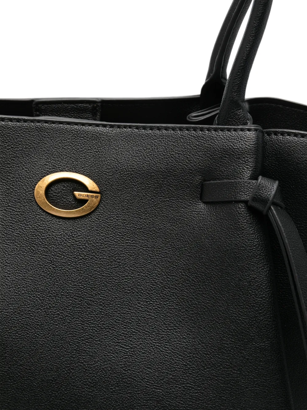 GUESS USA Allegra logo-plaque tote bag Zwart