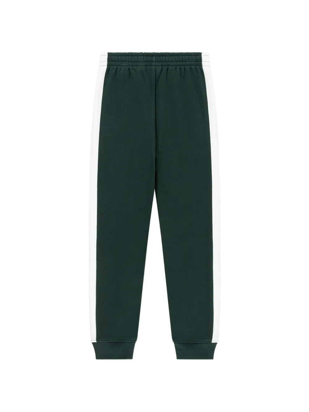 Lacoste Kids logo-patch side-stripe track pants Groen