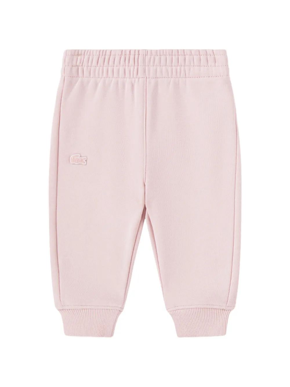 Lacoste Kids logo-print polo-collar tracksuit Roze