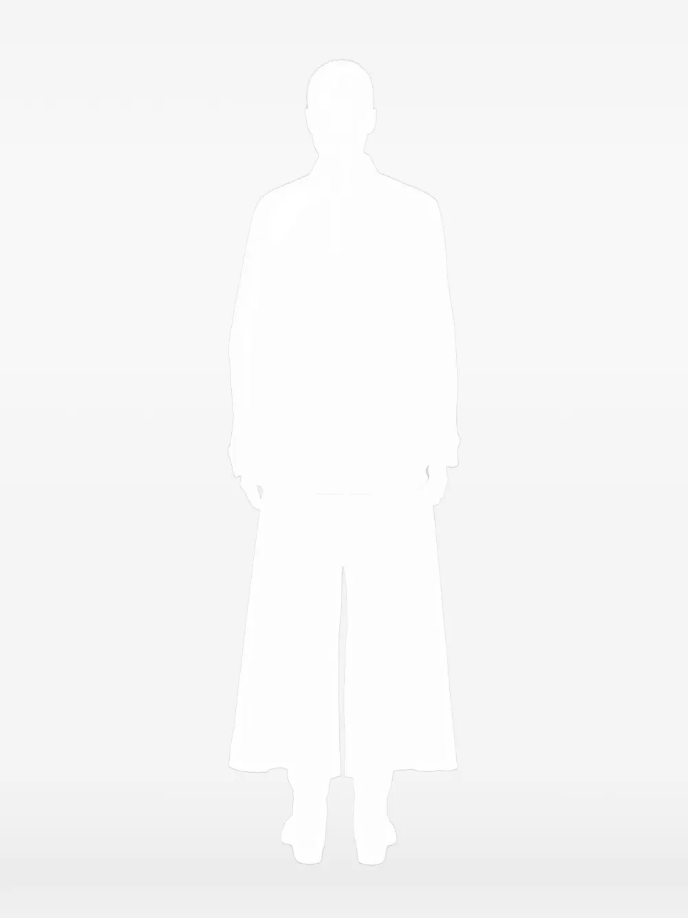 sacai layered-collar shirt Wit
