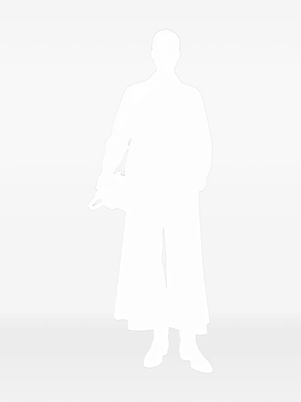 sacai layered-collar shirt Wit