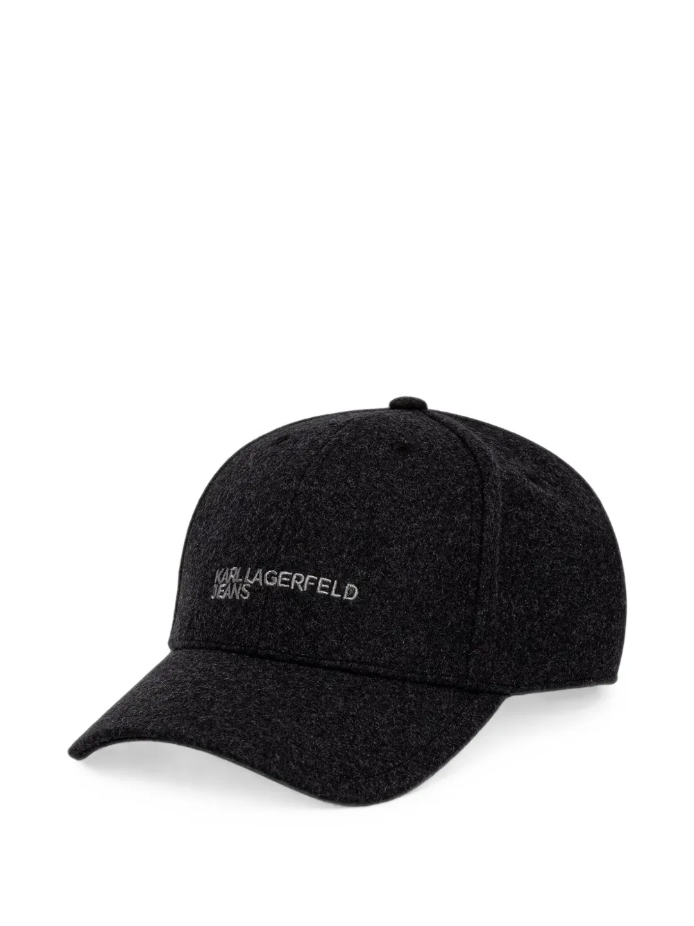Karl Lagerfeld Jeans logo-embroidered baseball cap
