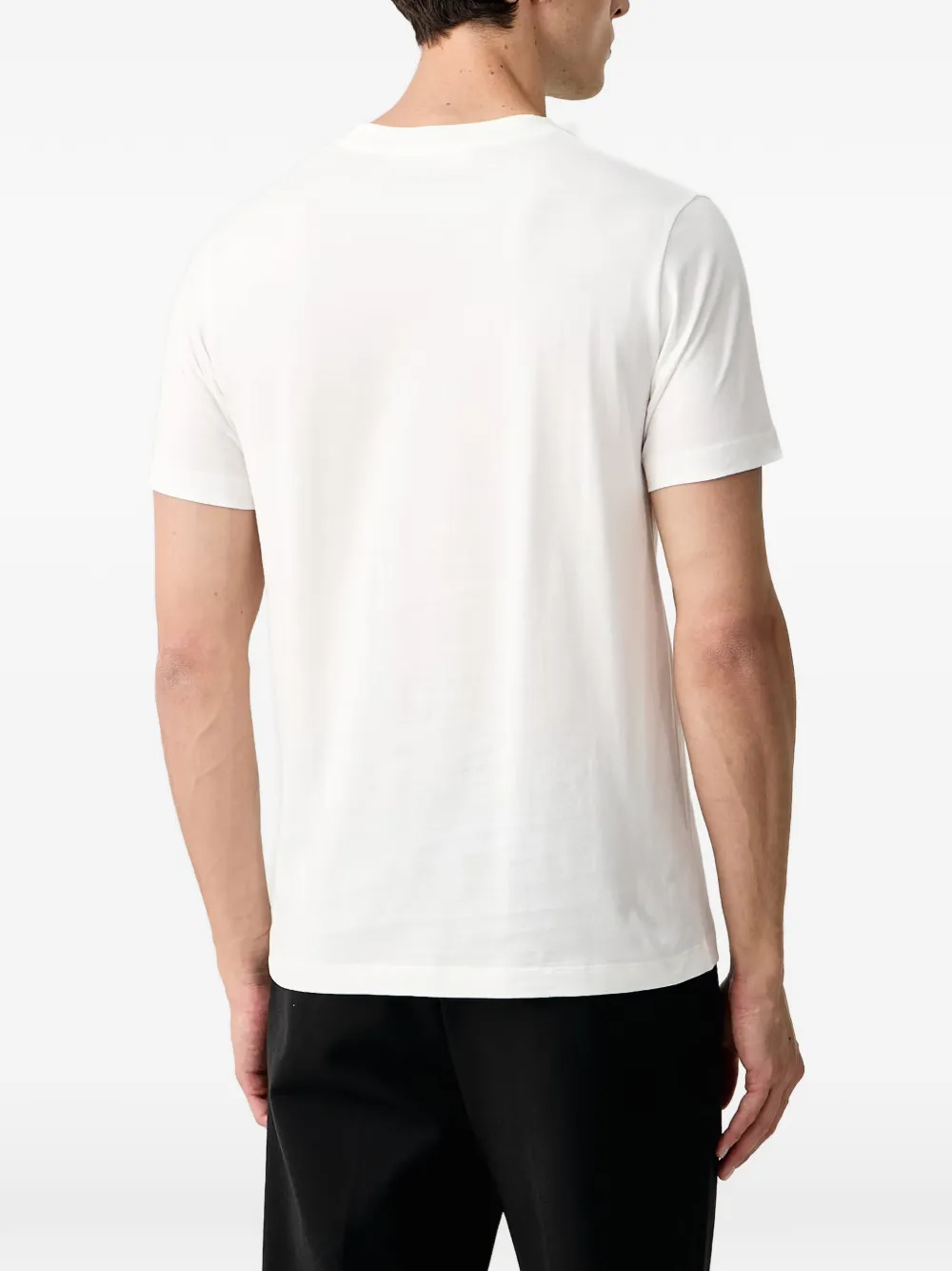 Karl Lagerfeld T-shirt met Ikonik-patch Wit