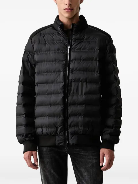 Karl Lagerfeld quilted high-neck jacket