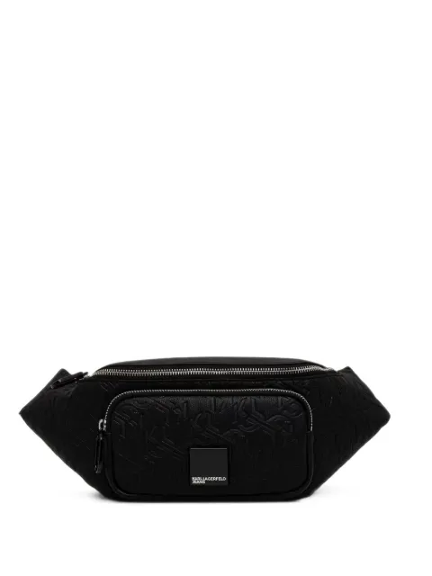 Karl Lagerfeld Jeans logo-embossed belt bag