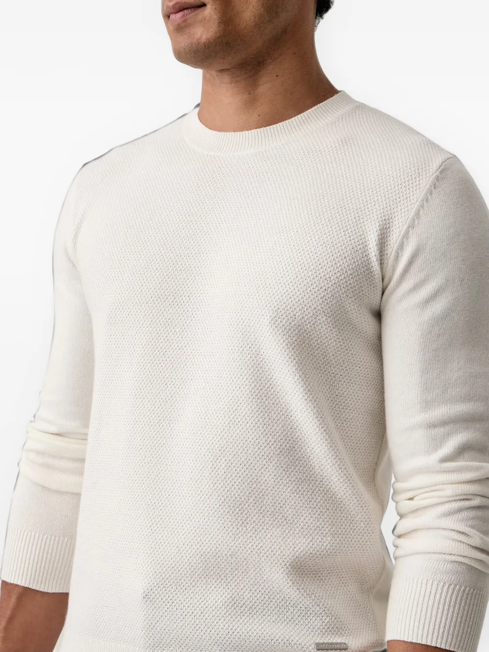 Karl Lagerfeld Trui met ronde hals Beige