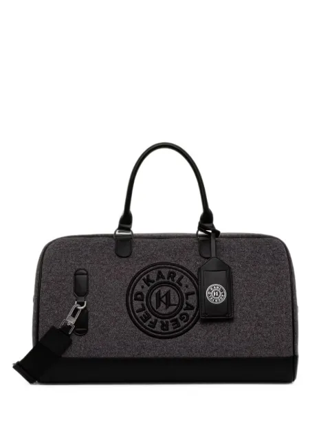 Karl Lagerfeld bolsa de viaje con parche del logo