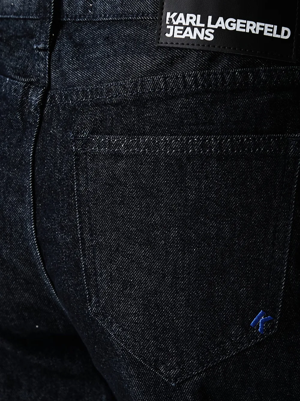 Karl Lagerfeld Jeans met wijde toelopende pijpen Blauw