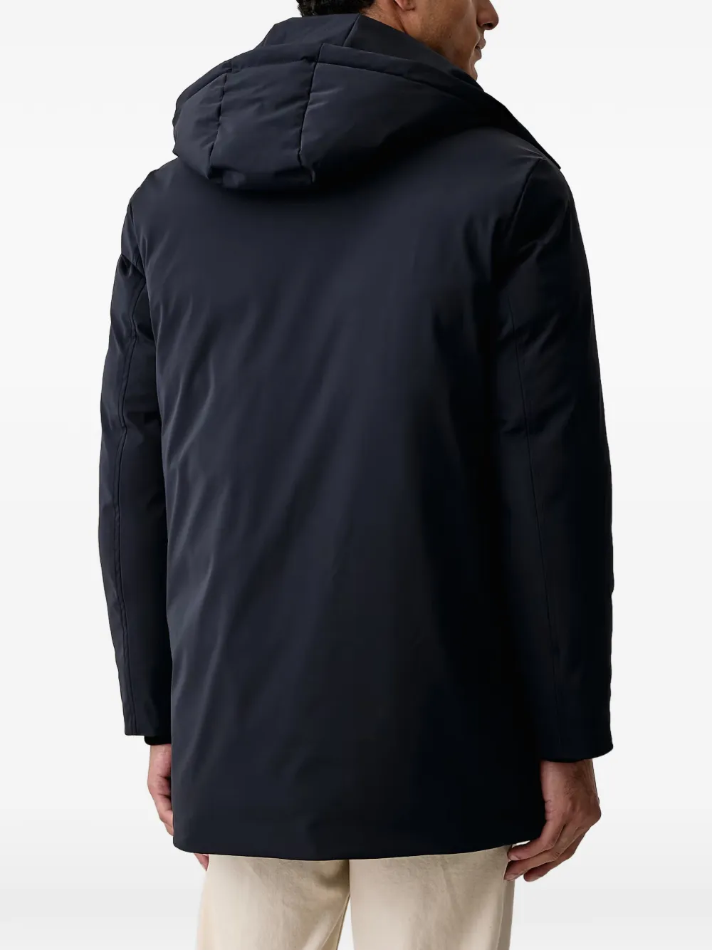 Karl Lagerfeld Jack met logoplakkaat Blauw