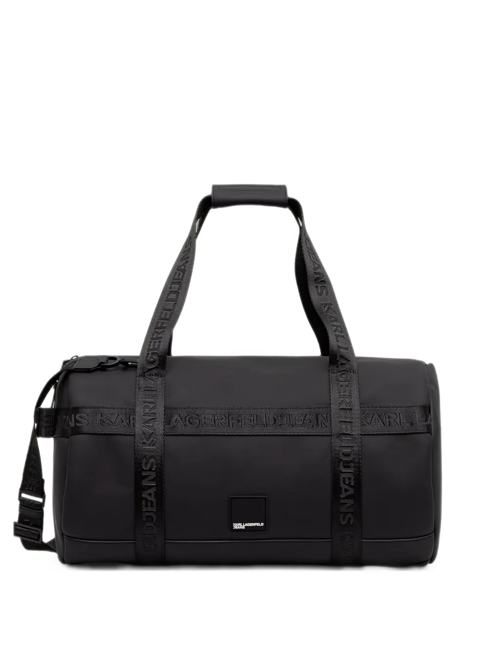Karl Lagerfeld Jeans logo-tape holdall