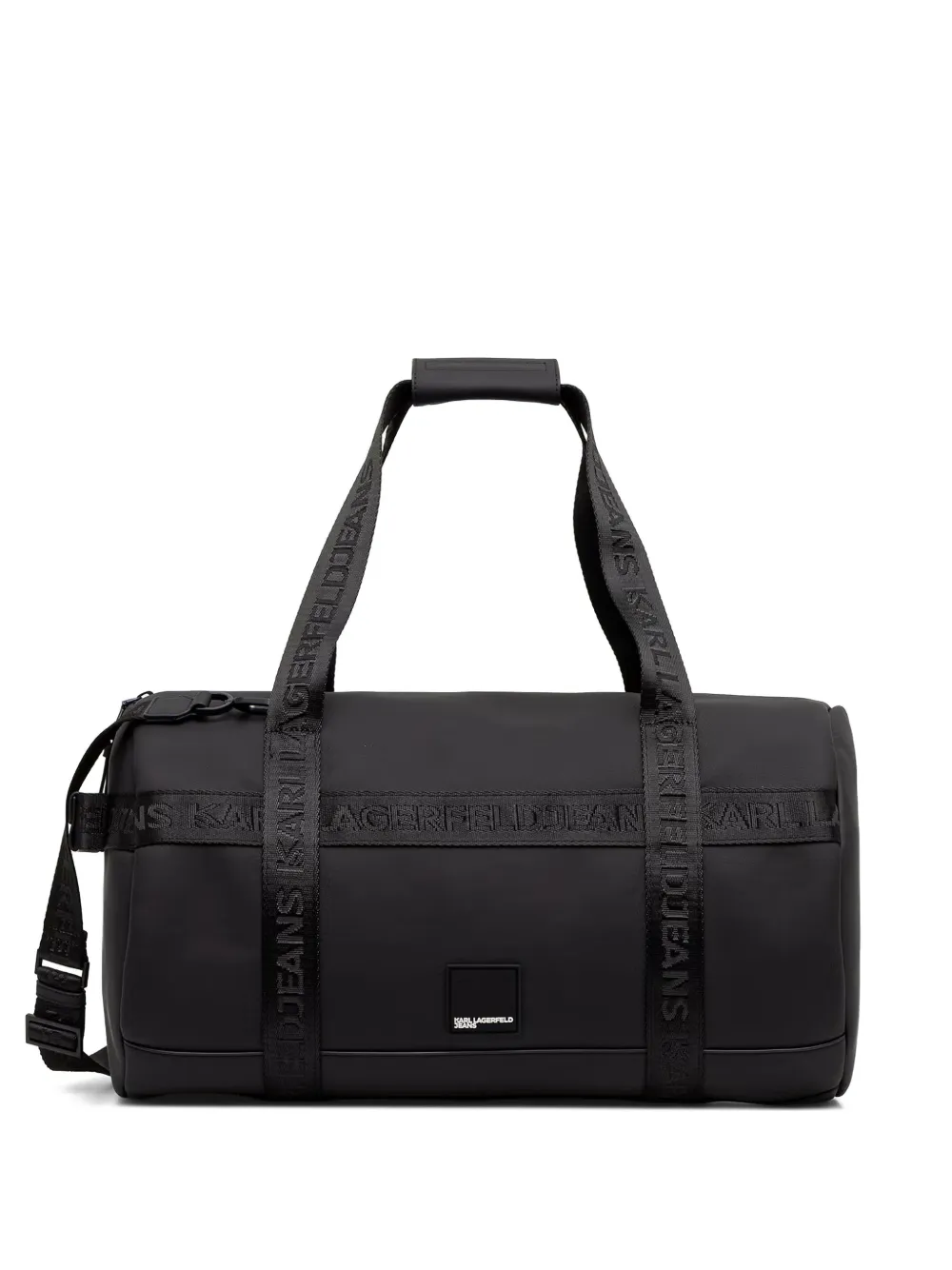 Karl Lagerfeld Jeans Reisetasche mit Logo-Streifen - Schwarz