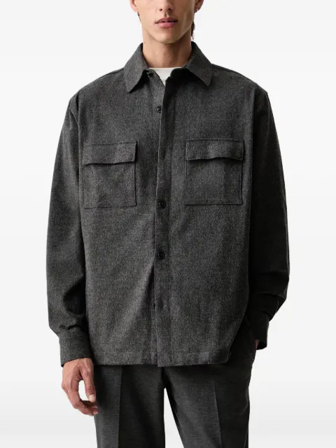 Karl Lagerfeld flap-pocket shirt