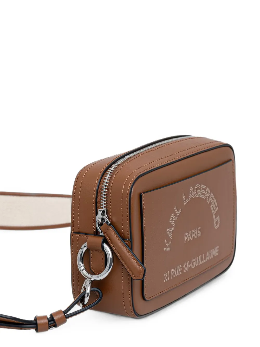 Karl Lagerfeld Rue St-Guillaume crossbodytas Bruin
