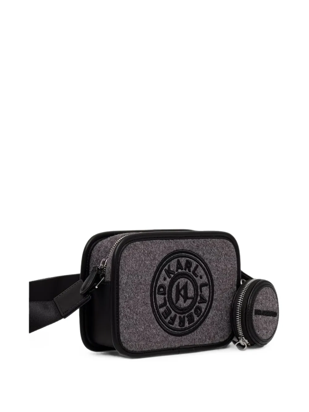 Karl Lagerfeld Heuptas met logopatch Grijs