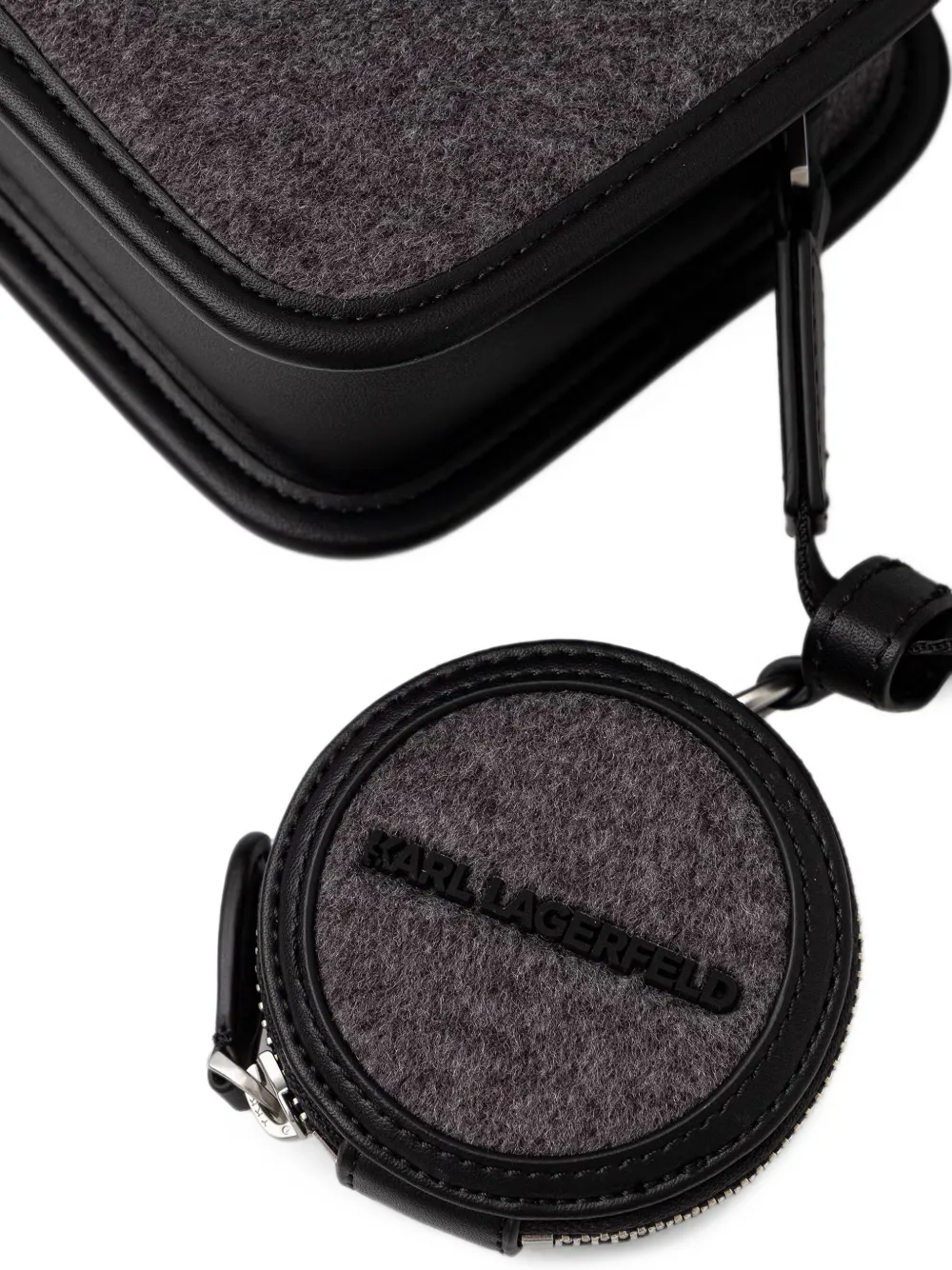 Karl Lagerfeld Heuptas met logopatch Grijs