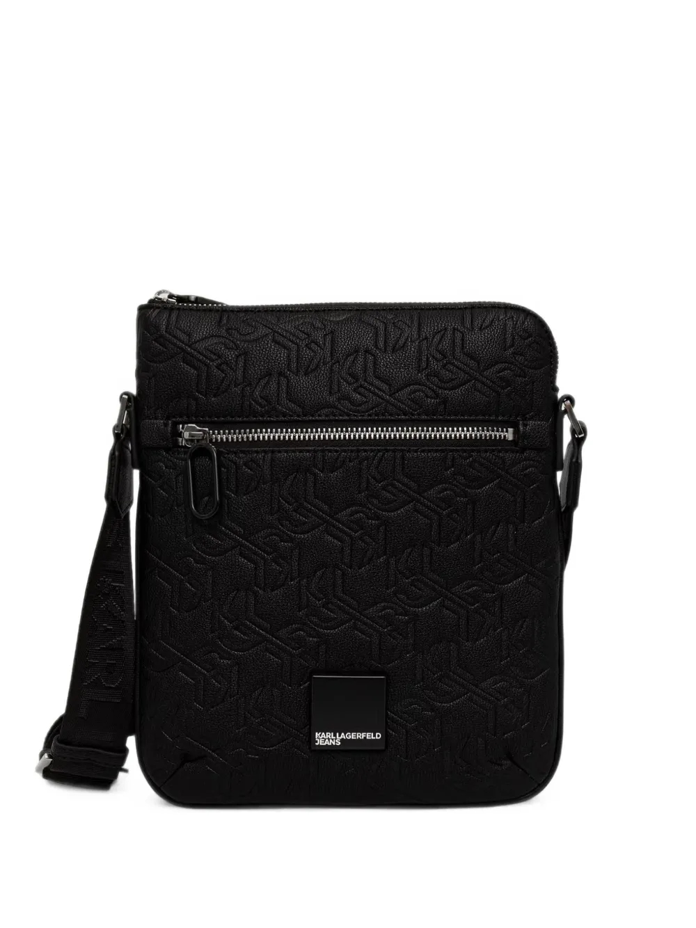 Karl Lagerfeld Jeans monogram-embossed belt bag