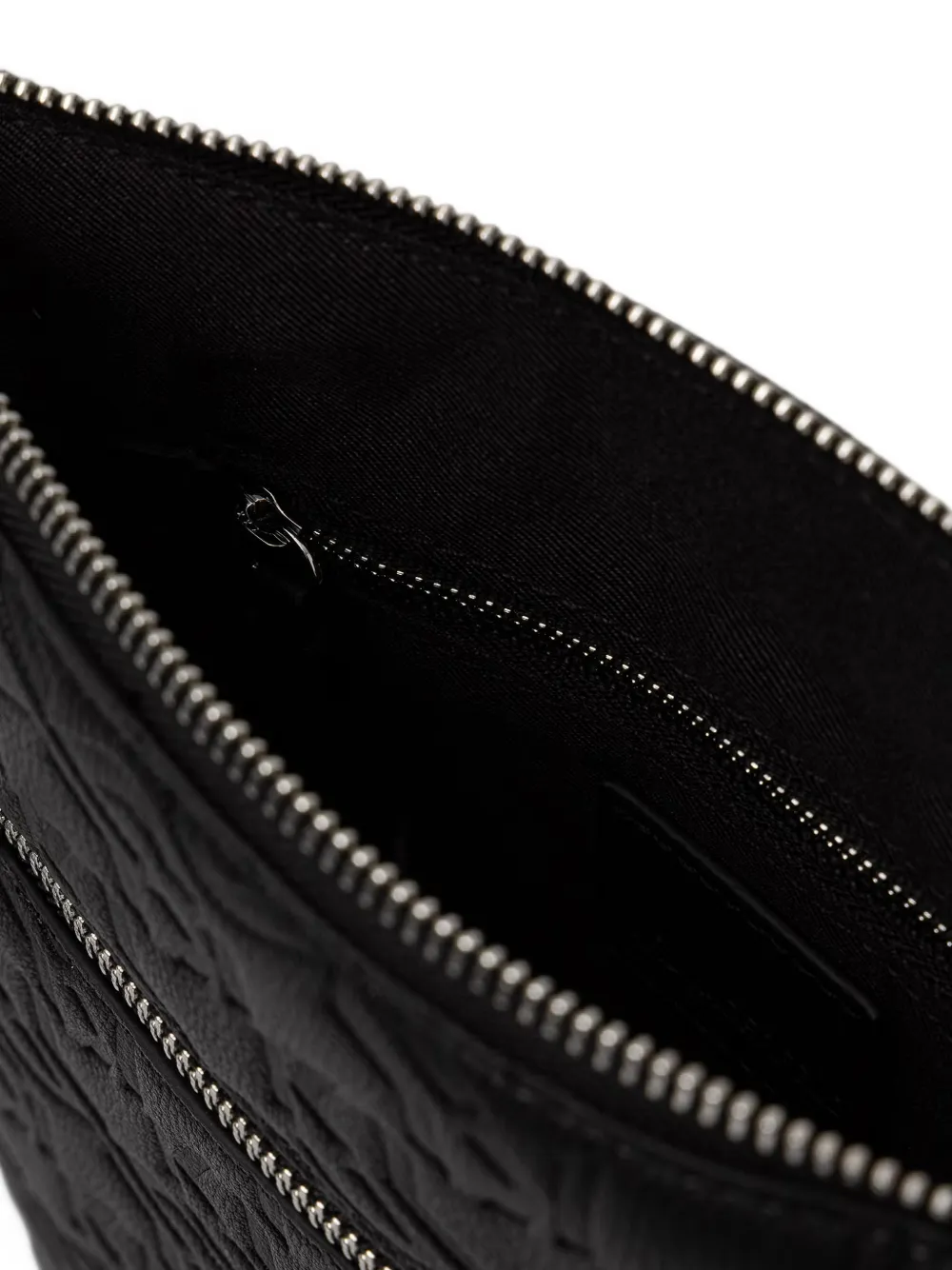 Karl Lagerfeld Jeans Heuptas met monogram-reliëf Zwart