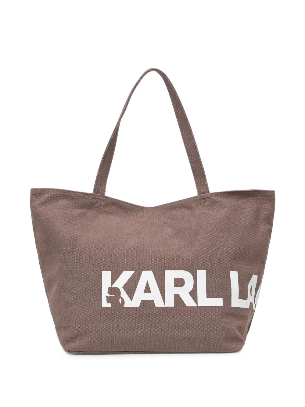 Karl Lagerfeld logo-print tote bag