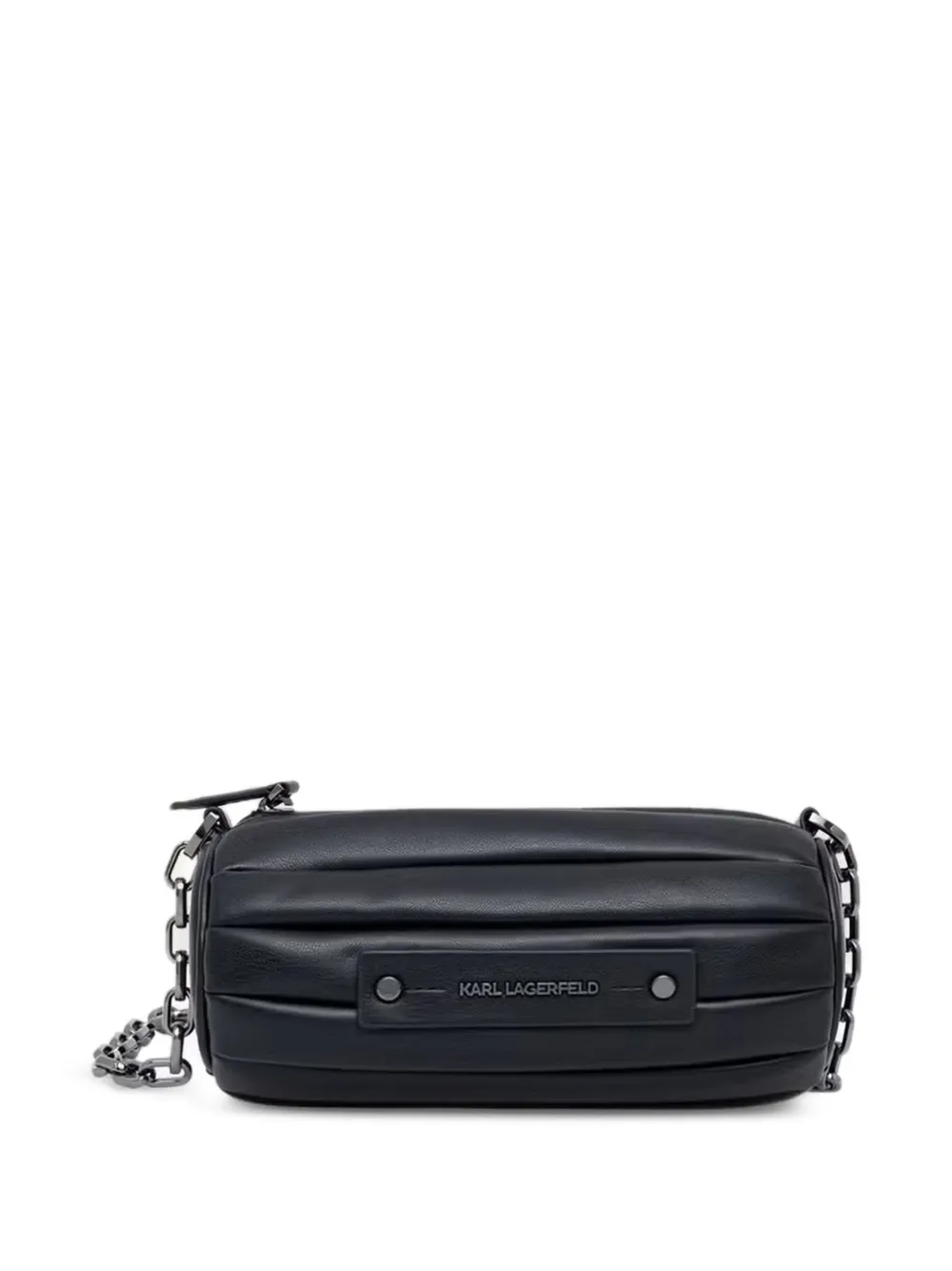 Karl Lagerfeld Gesteppte Schultertasche - Schwarz