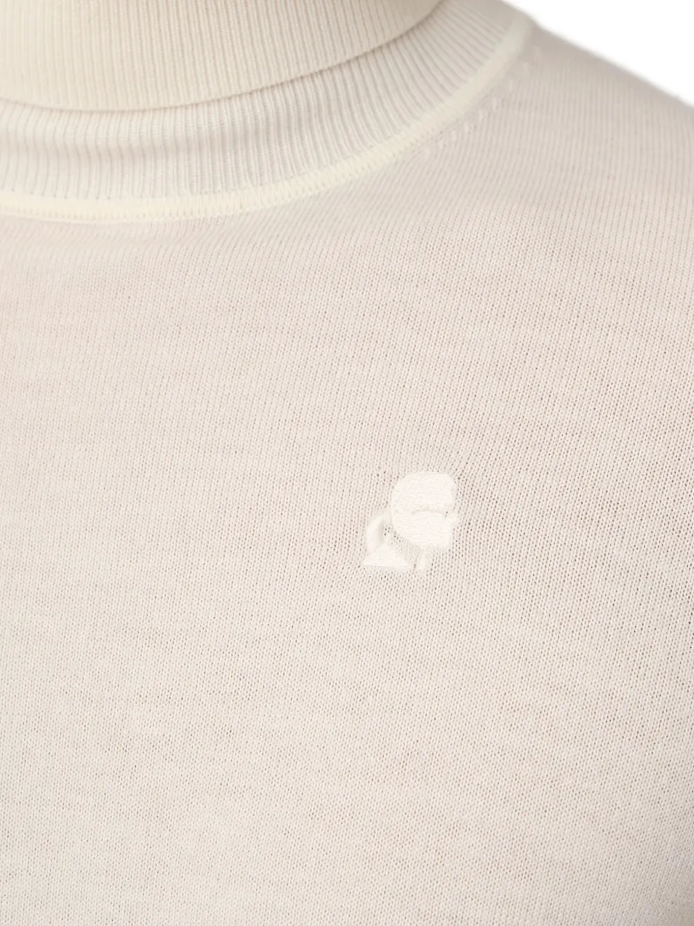 Karl Lagerfeld Coltrui met geborduurd logo Beige