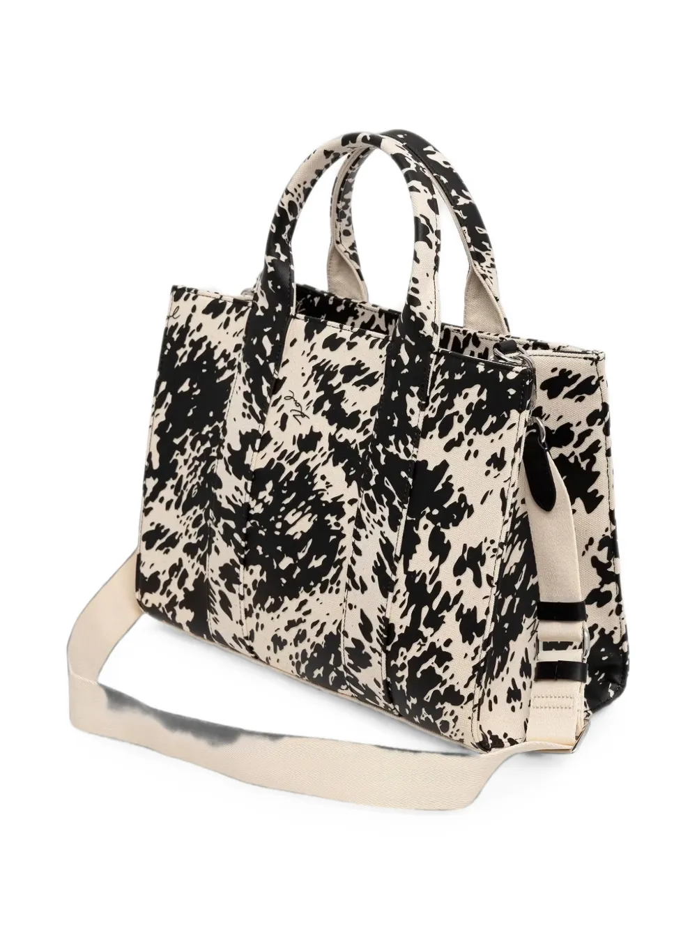 Karl Lagerfeld Shopper met logoprint Beige