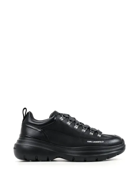 Karl Lagerfeld logo-print lace-up sneakers