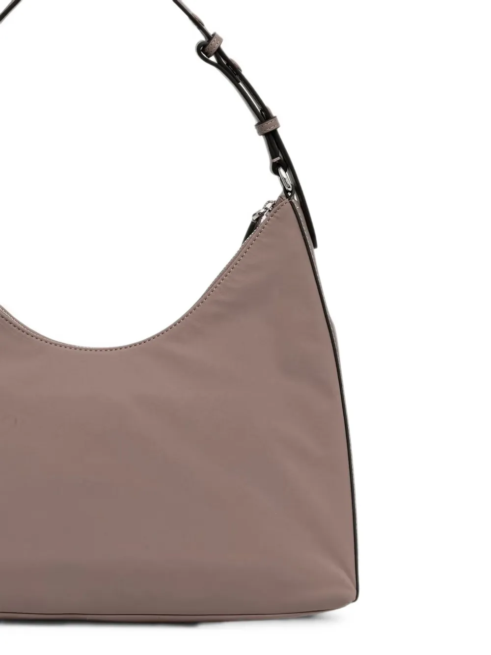 Karl Lagerfeld Schoudertas met Choupette-bedel en logo-plakkaat Beige