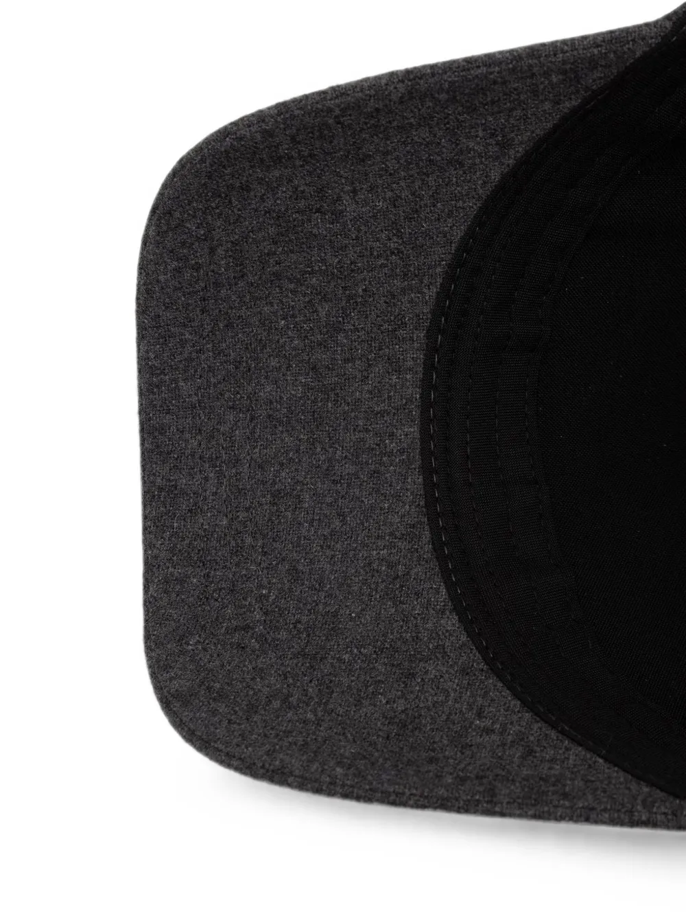 Karl Lagerfeld Honkbalpet met geborduurd logo Grijs