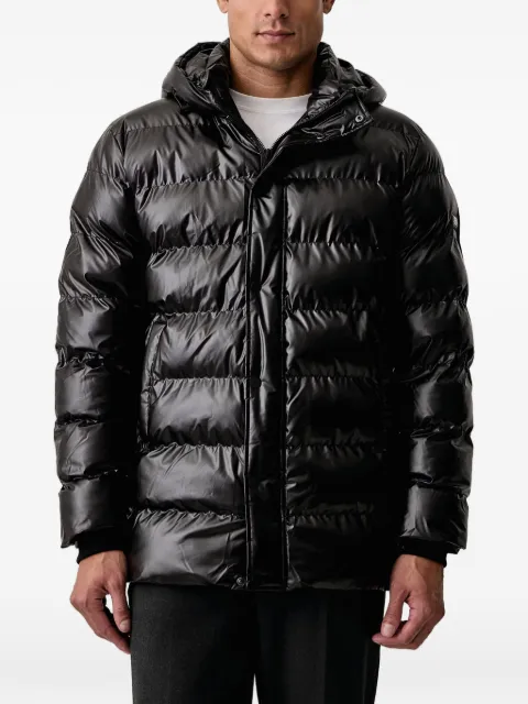 Karl Lagerfeld quilted hooded jacket