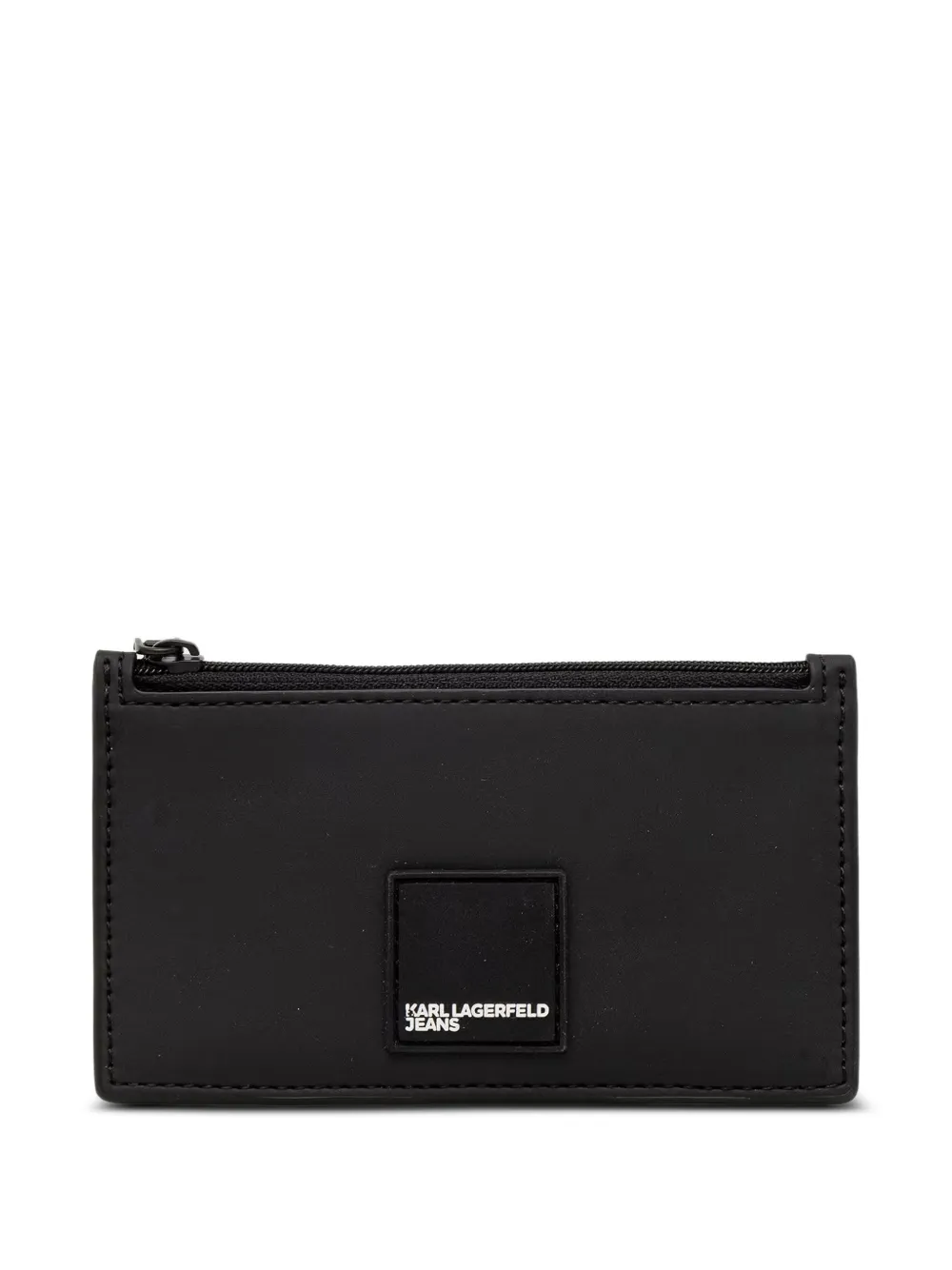 Karl Lagerfeld Jeans logo-patch card holder