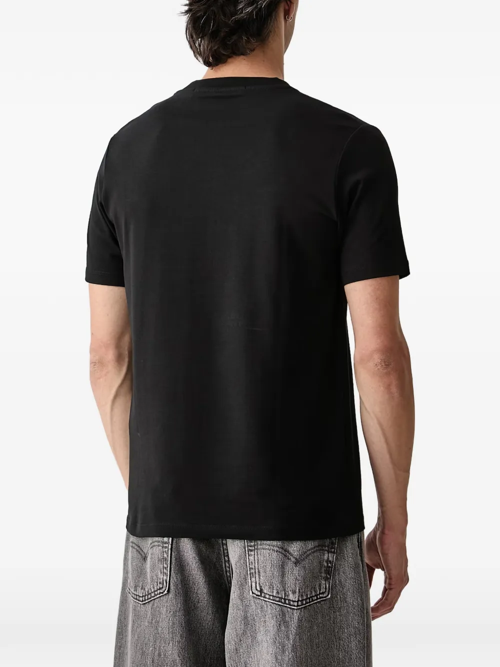 Karl Lagerfeld T-shirt met logoprint Zwart