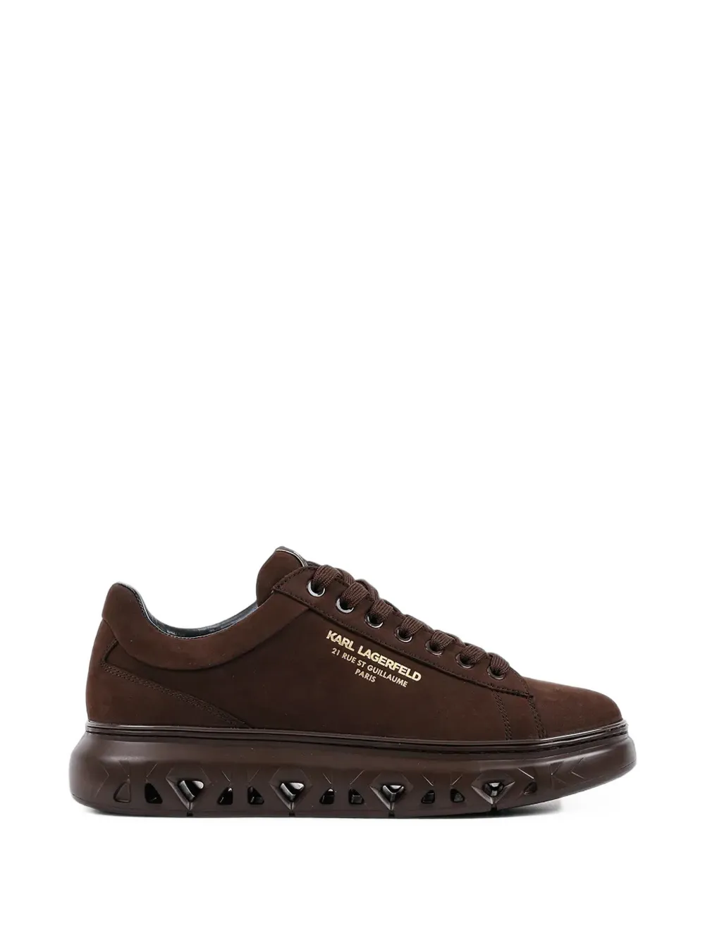 Karl Lagerfeld logo-print chunky-sole sneakers