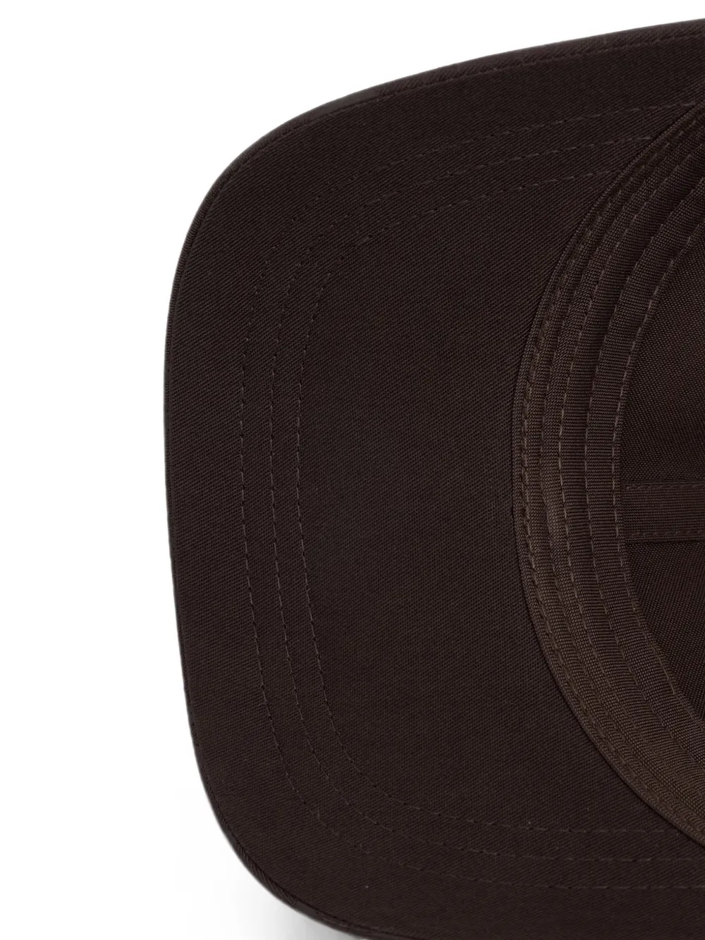 Karl Lagerfeld Honkbalpet met monogram-print en logo-print Bruin