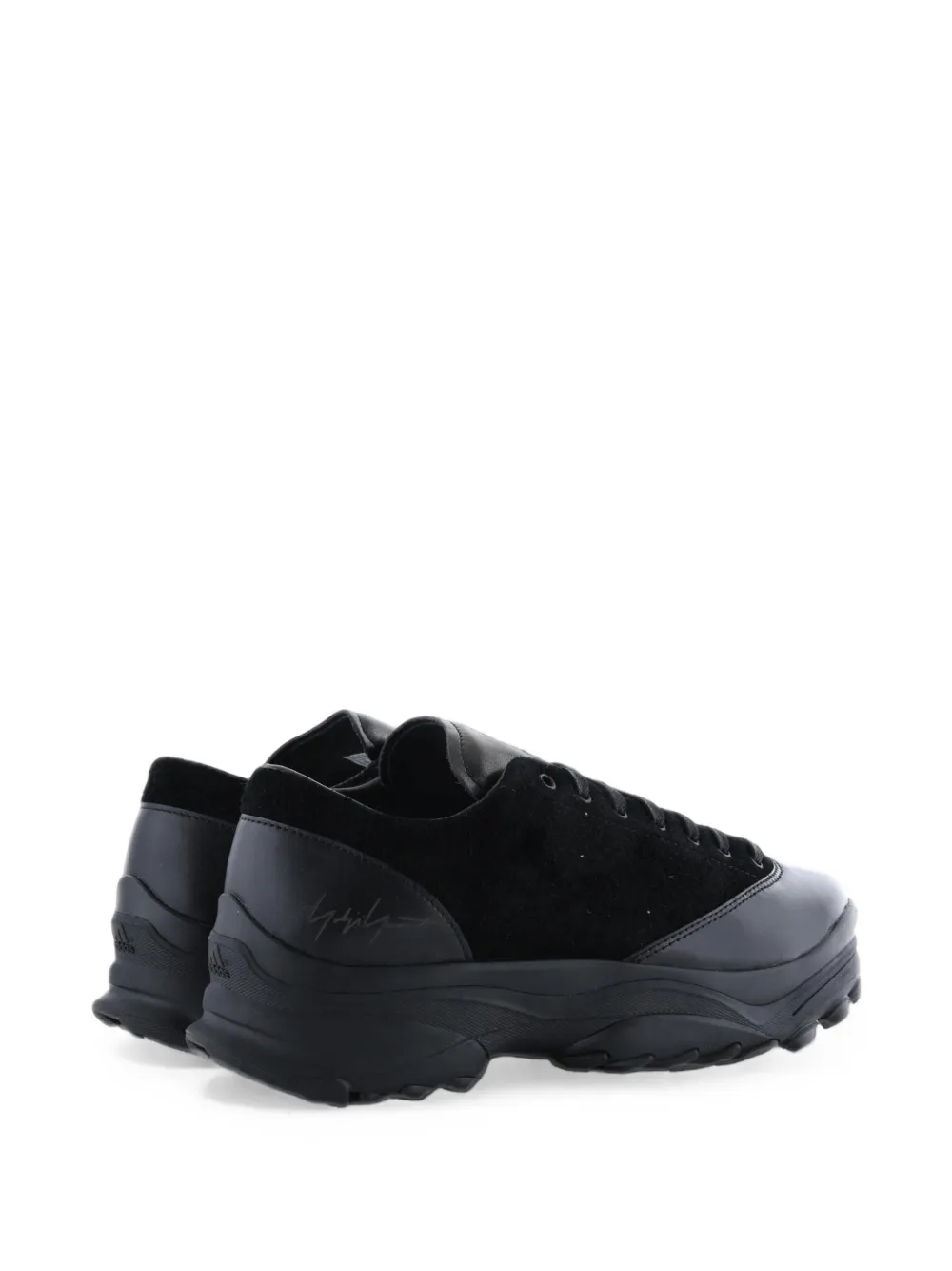 adidas Y-3 GSG9 LO paneled chunky-sole sneakers Zwart
