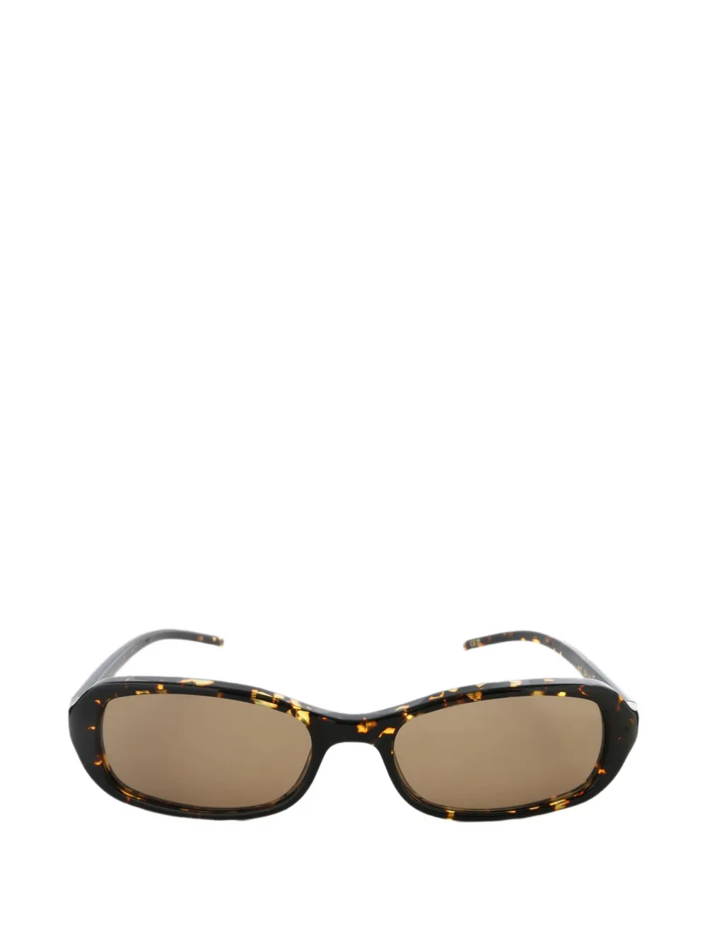 Chimi Tortoiseshell-effect Rectangle-frame Sunglasses In Brown