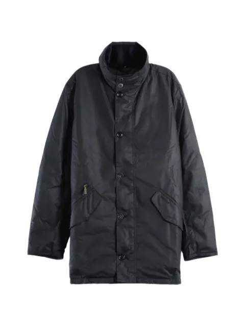 Barbour Powell waxed-cotton high-neck jacket