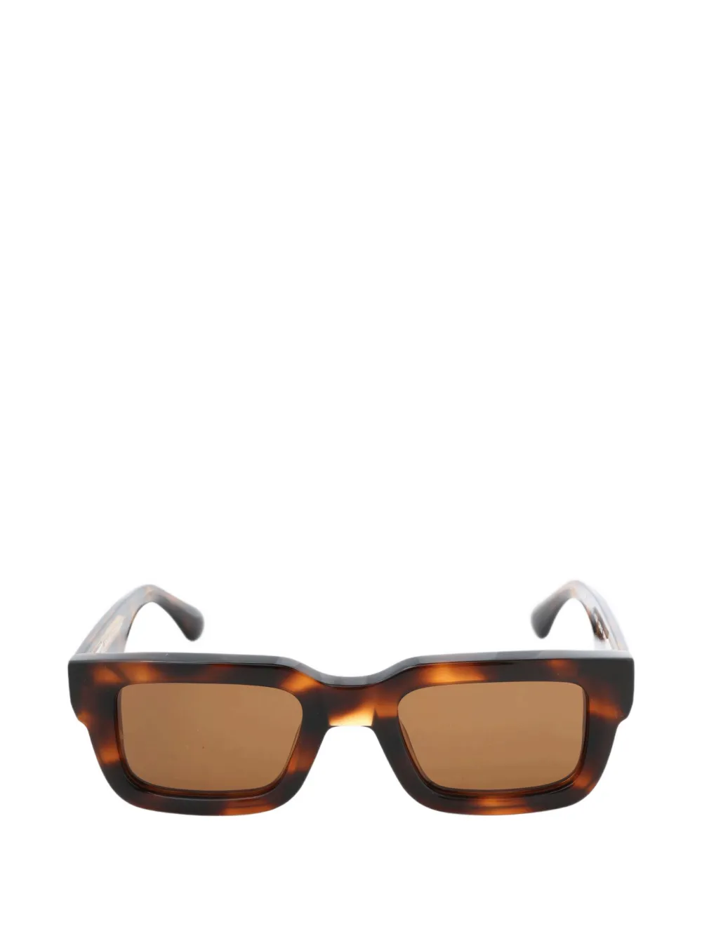 Chimi Core Rectangle-frame Sunglasses In Brown