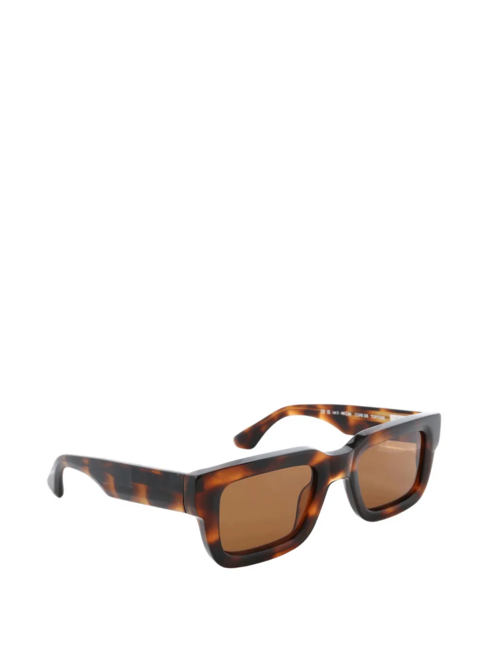 Chimi Core Rectangle-frame Sunglasses In Brown