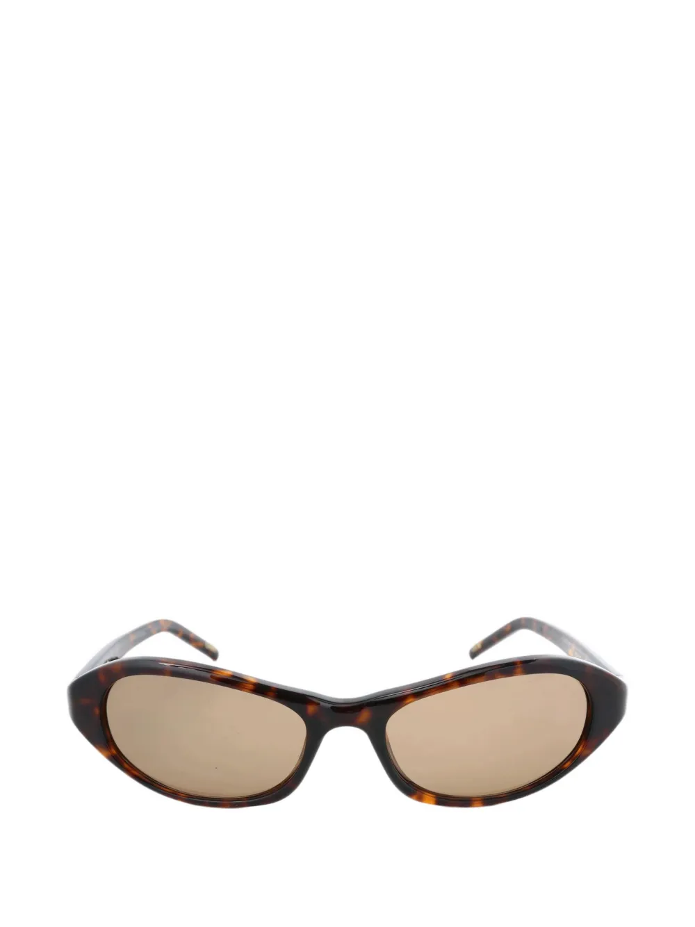 Chimi Oval-frame Sunglasses In Brown