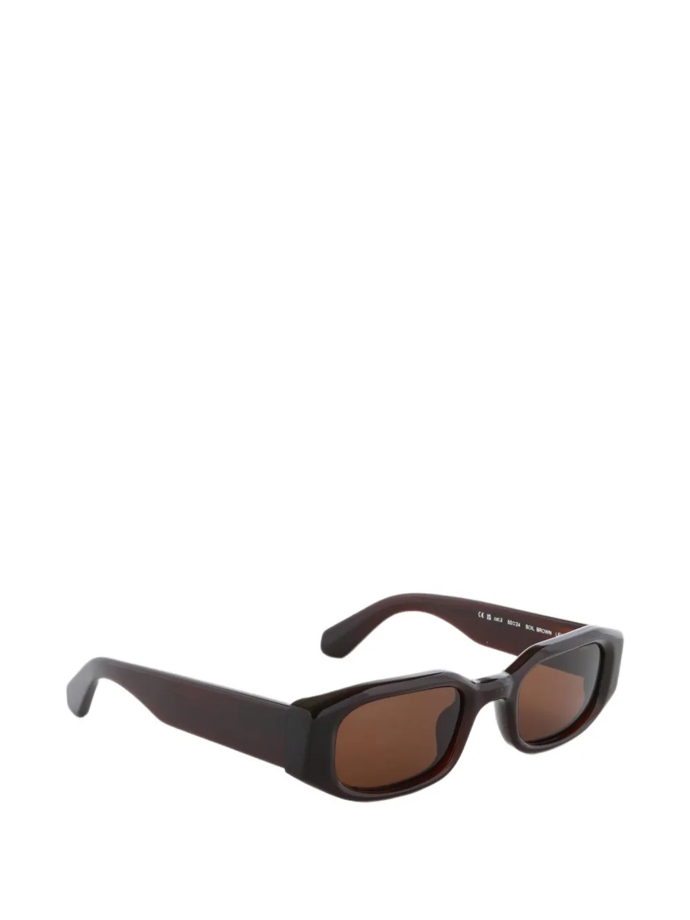Chimi Geometric-frame Sunglasses In Brown
