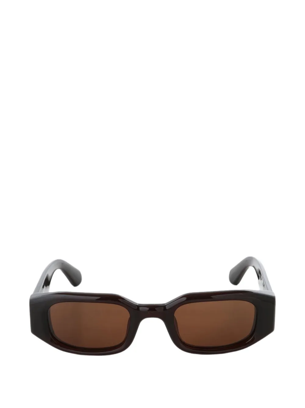 Chimi geometric-frame sunglasses - Marron Chimi geometric-frame sunglasses - Marron