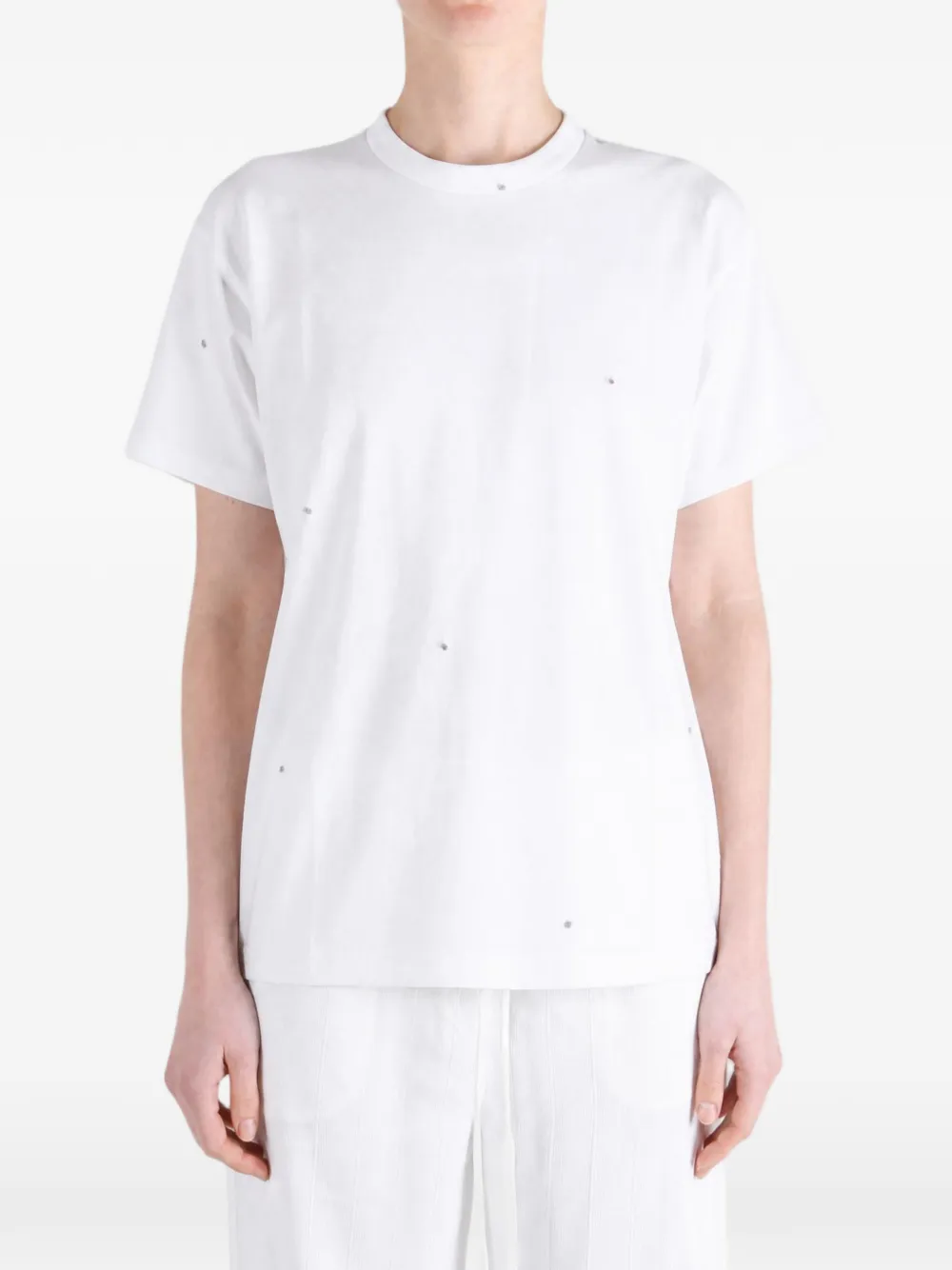 Julie Kegels crystal-embellished T-shirt