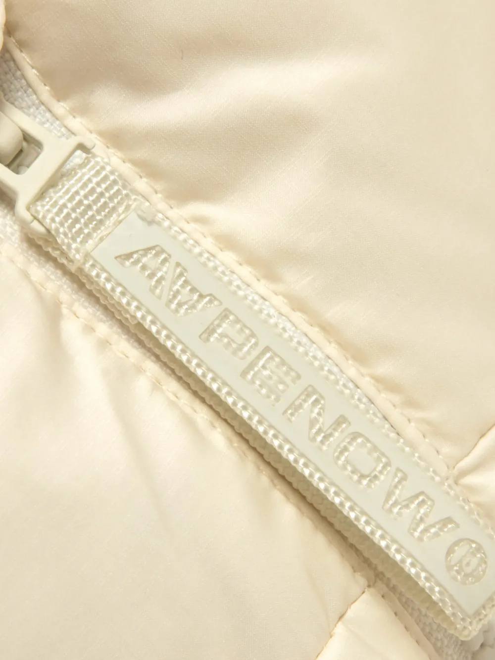 AAPE BY *A BATHING APE Aapenow gewatteerde bodywarmer Beige