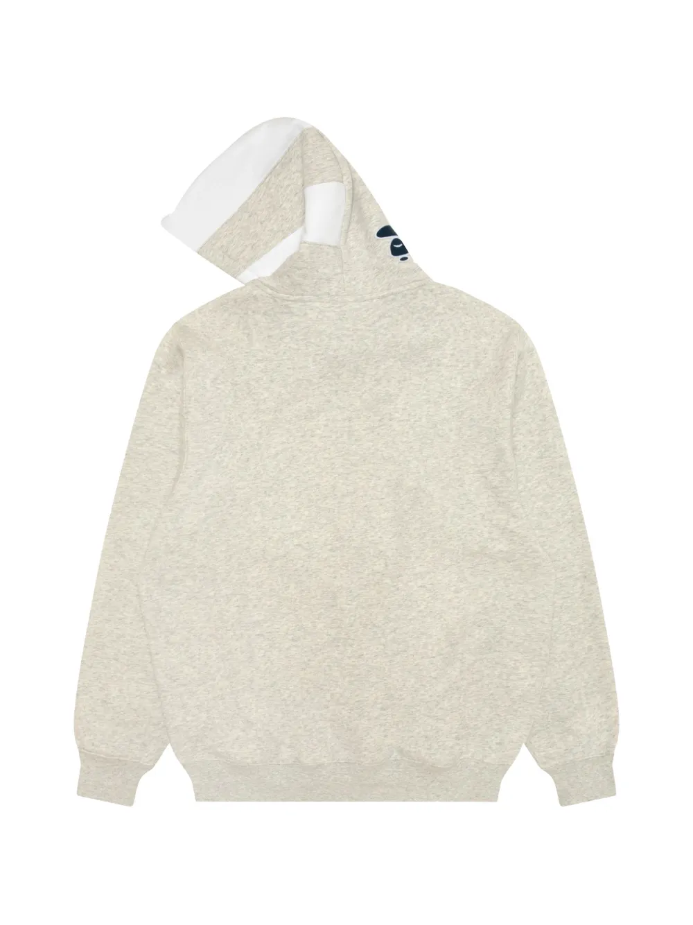 AAPE BY *A BATHING APE Aapeunvs hoodie met trekkoord en logo-patch Grijs