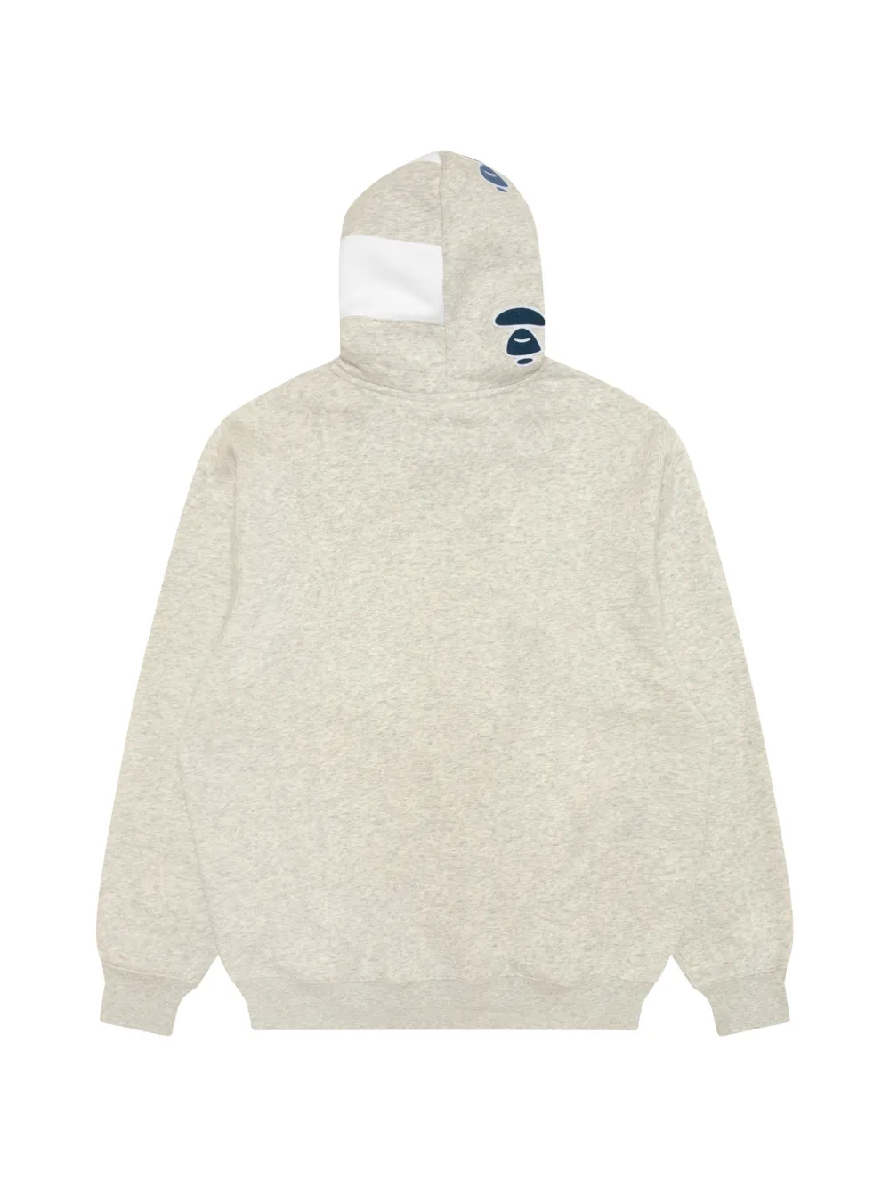 AAPE BY *A BATHING APE Aapeunvs hoodie met trekkoord en logo-patch Grijs