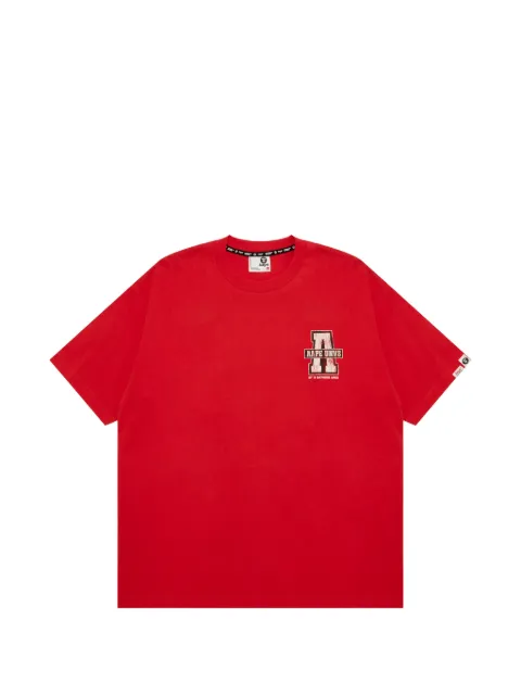AAPE BY *A BATHING APE® playera con logo estampado