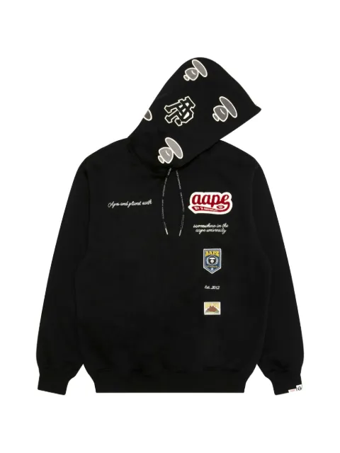 AAPE BY *A BATHING APE® sudadera AAPEUNVS con capucha y parche del logo